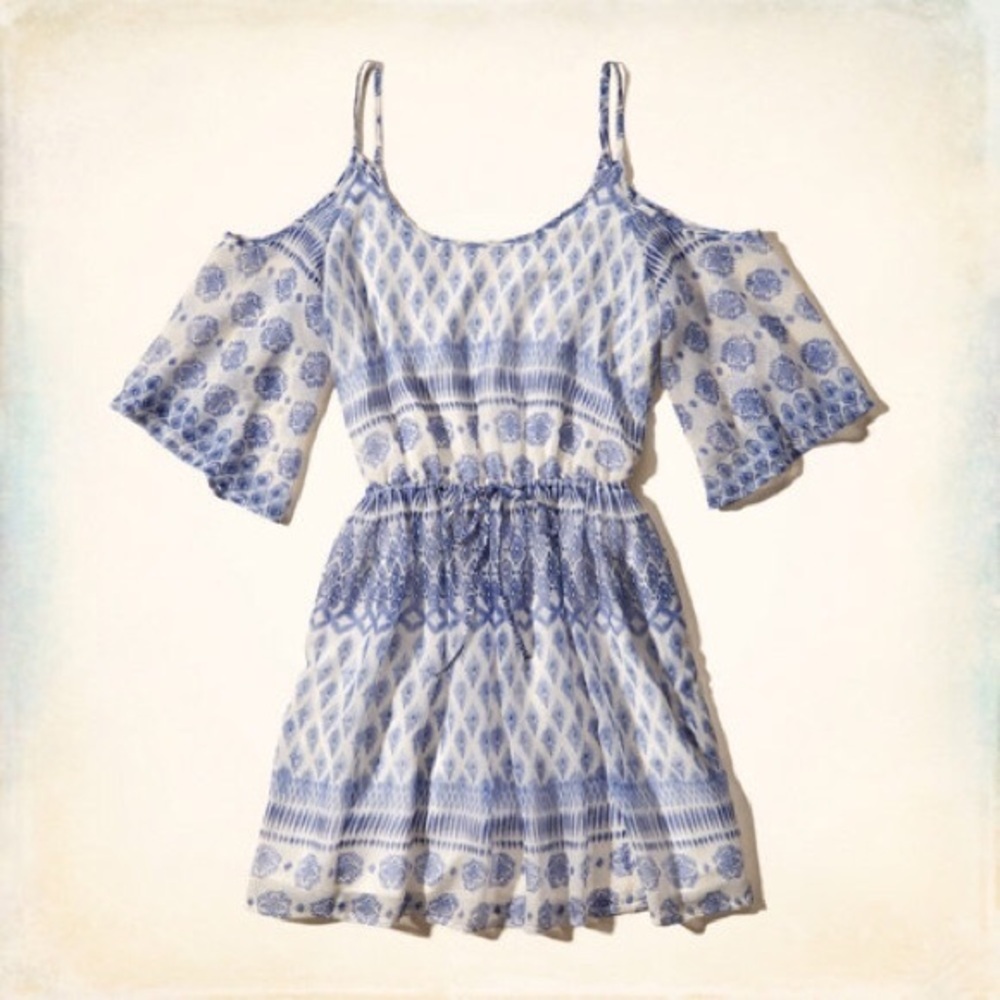 Boho Cold Shoulder Dress